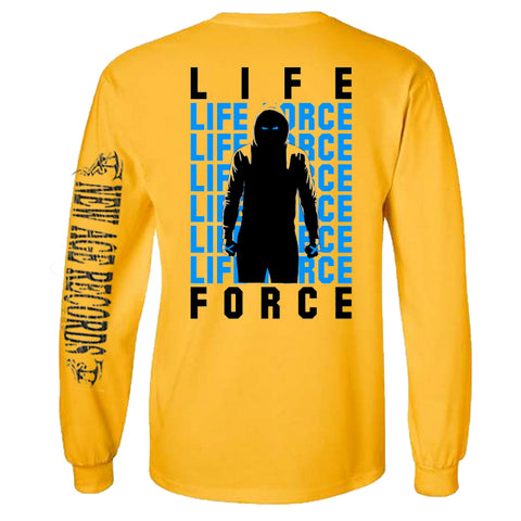 Life Force “Enforcer” Long Sleeve Shirt Gold