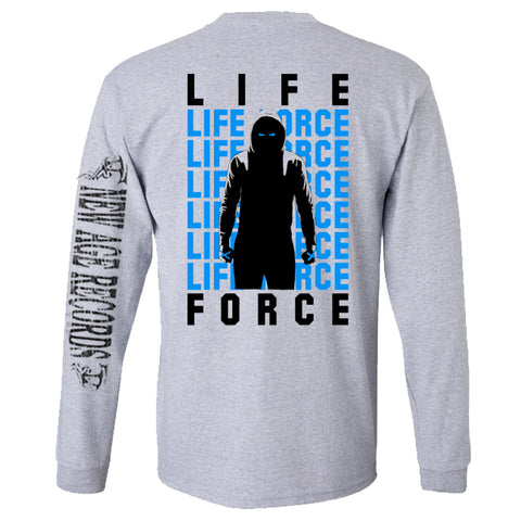Life Force “Enforcer” Long Sleeve Shirt Grey