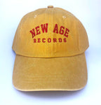 New Age Records College Dad Hat - Gold