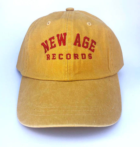 New Age Records College Dad Hat - Gold