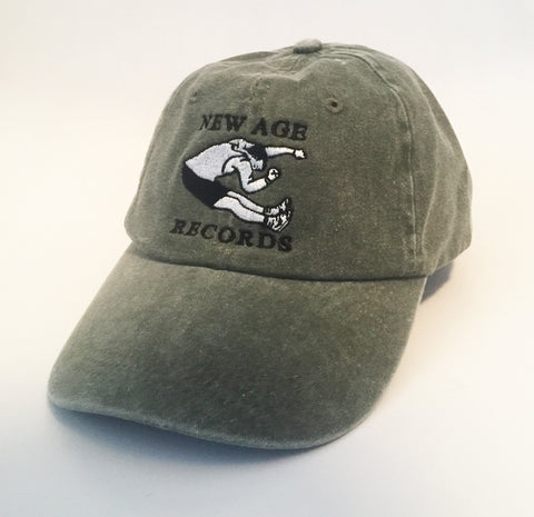 New Age Records 77 Dad Hat - Green