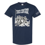 Cross Control "Moon" Navy T-Shirt PRE-ORDER