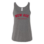 New Age Records Goes to College Women's Gray Tank Top