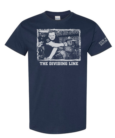 The Dividing Line "Turn My Back" tee shirt blue
