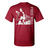 Freewill "Classic" T-Shirt in Maroon