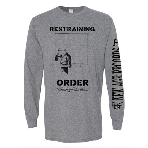 Restraining Order “Check Off the List” Long Sleeve Shirt